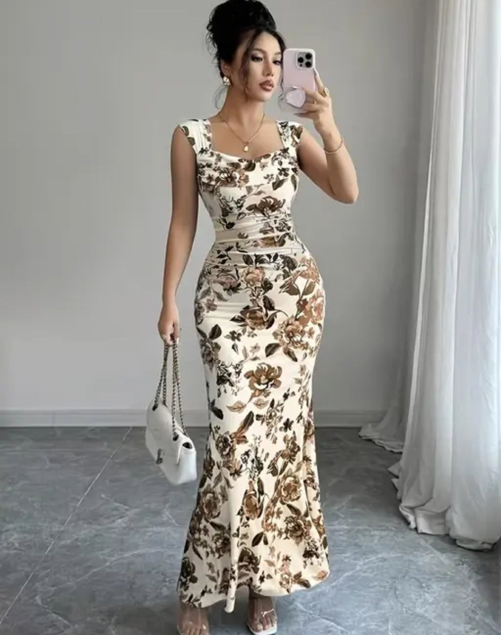 Body Con Maxi Dress